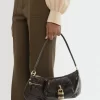 The 99 shoulder bag in croco-effect leather The 99 shoulder bag in croco-effect leather