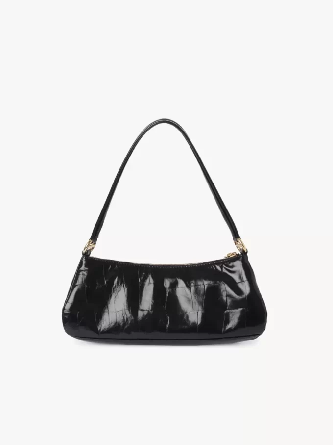 The 99 shoulder bag in croco-effect leather The 99 shoulder bag in croco-effect leather