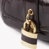The 99 shoulder bag in croco-effect leather The 99 shoulder bag in croco-effect leather