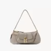 The 99 shoulder bag in grained leather The 99 shoulder bag in grained leather