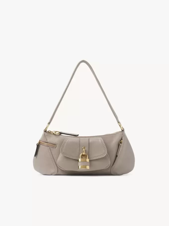The 99 shoulder bag in grained leather The 99 shoulder bag in grained leather