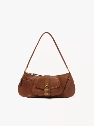 The 99 shoulder bag in grained leather The 99 shoulder bag in grained leather