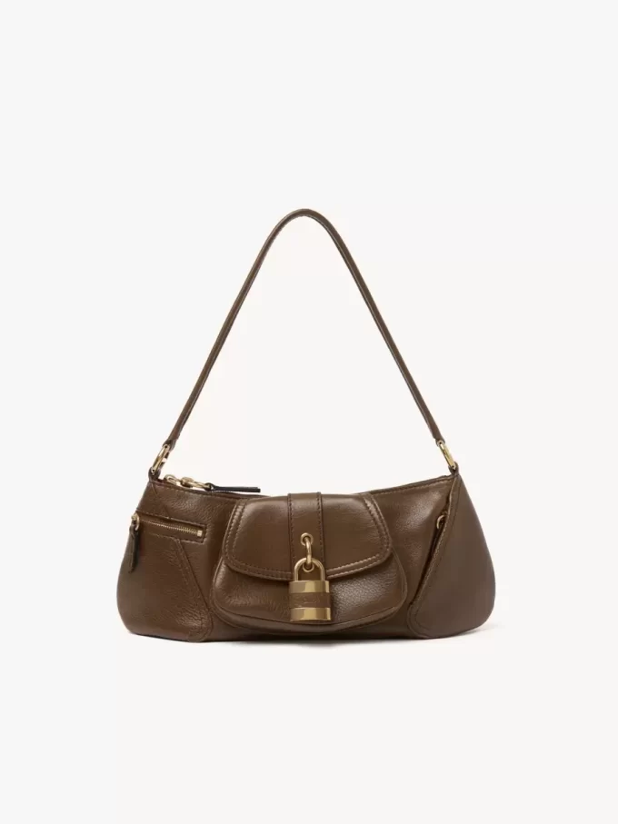 The 99 shoulder bag in grained leather The 99 shoulder bag in grained leather