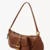 The 99 shoulder bag in grained leather The 99 shoulder bag in grained leather