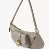 The 99 shoulder bag in grained leather The 99 shoulder bag in grained leather
