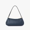 The 99 shoulder bag in grained leather The 99 shoulder bag in grained leather