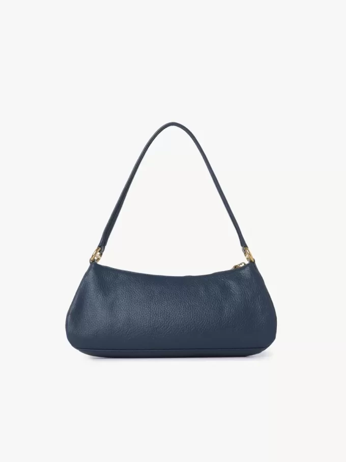 The 99 shoulder bag in grained leather The 99 shoulder bag in grained leather