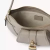 The 99 shoulder bag in grained leather The 99 shoulder bag in grained leather