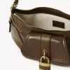 The 99 shoulder bag in grained leather The 99 shoulder bag in grained leather