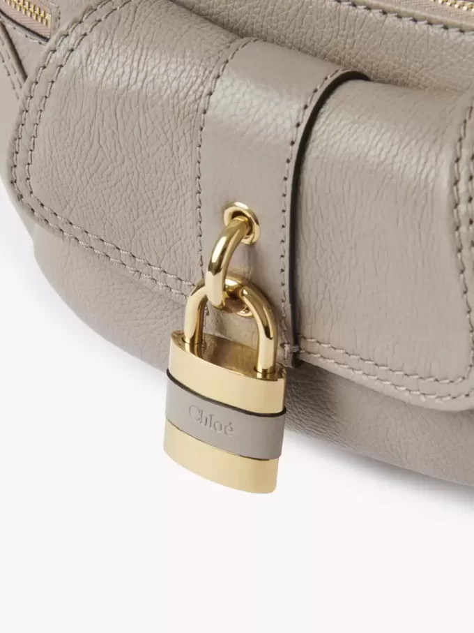 The 99 shoulder bag in grained leather The 99 shoulder bag in grained leather