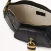 The 99 shoulder bag in grained leather The 99 shoulder bag in grained leather