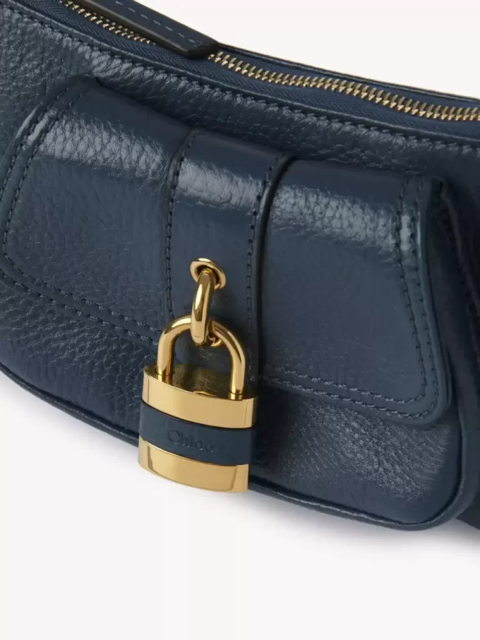 The 99 shoulder bag in grained leather The 99 shoulder bag in grained leather