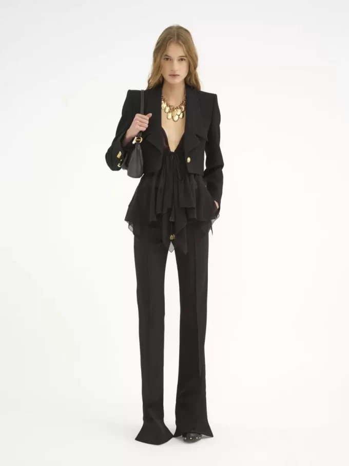 The 99 shoulder bag in grained leather The 99 shoulder bag in grained leather