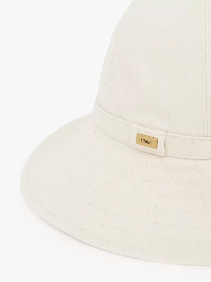 The Chloé Breeze bucket hat in cotton The Chloé Breeze bucket hat in cotton