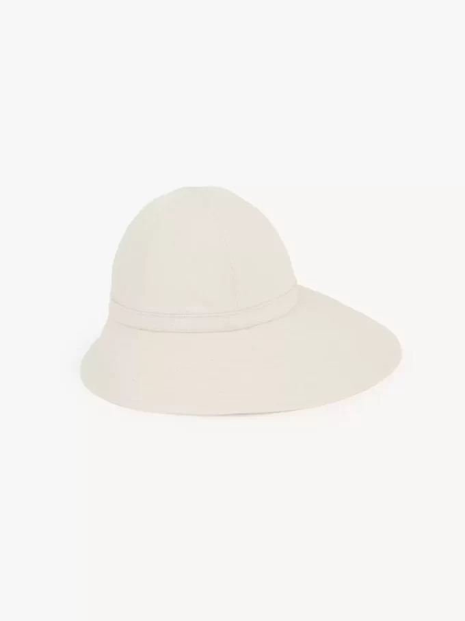 The Chloé Breeze bucket hat in cotton The Chloé Breeze bucket hat in cotton