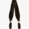 The Chloé Chain Tails scarf in shearling The Chloé Chain Tails scarf in shearling