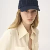 The Chloé Essentials cap in washed cotton The Chloé Essentials cap in washed cotton