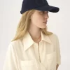 The Chloé Essentials cap in washed cotton The Chloé Essentials cap in washed cotton