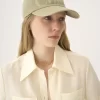 The Chloé Essentials cap in washed cotton The Chloé Essentials cap in washed cotton