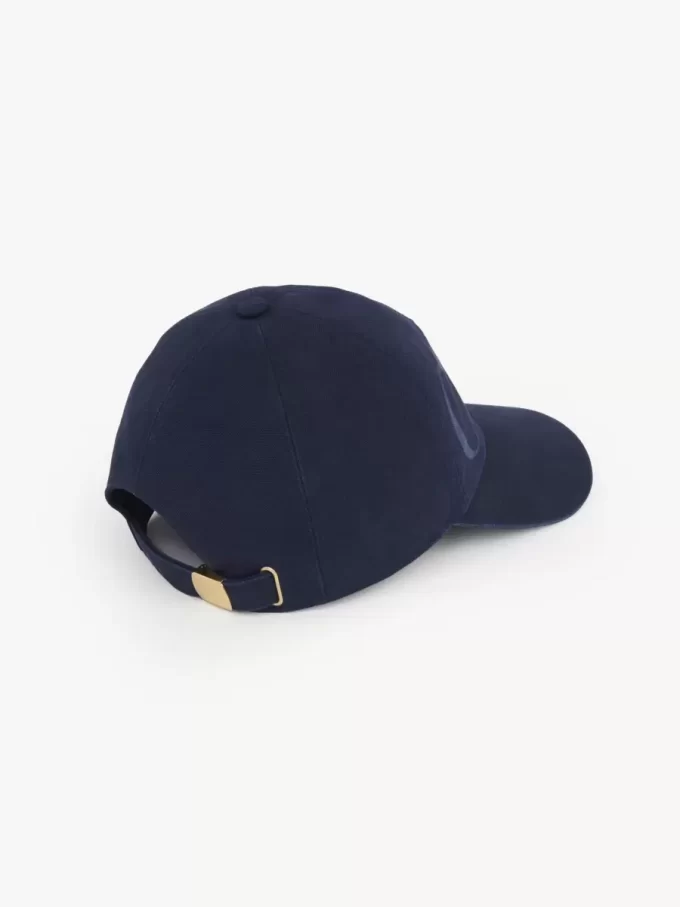 The Chloé Essentials cap in washed cotton The Chloé Essentials cap in washed cotton