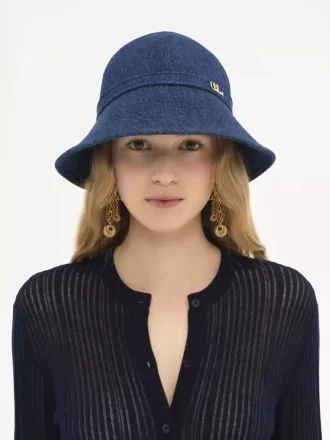 The Chloé Iconic bucket hat in denim