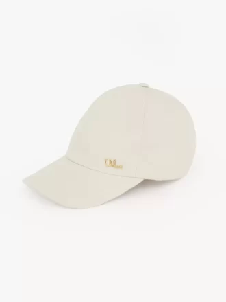 The Chloé Iconic cap in cotton canvas