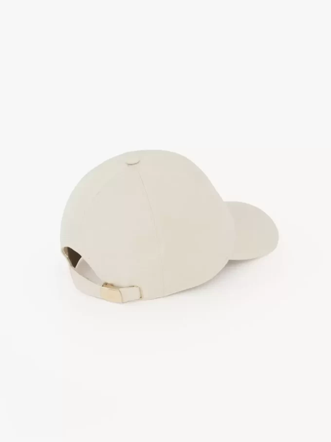 The Chloé Iconic cap in cotton canvas