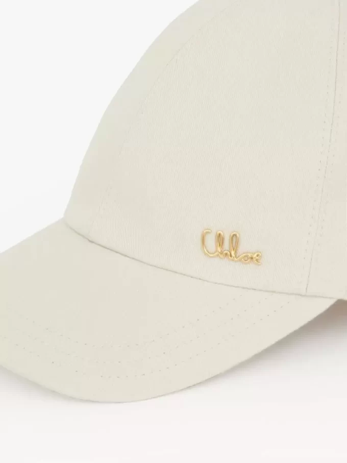 The Chloé Iconic cap in cotton canvas