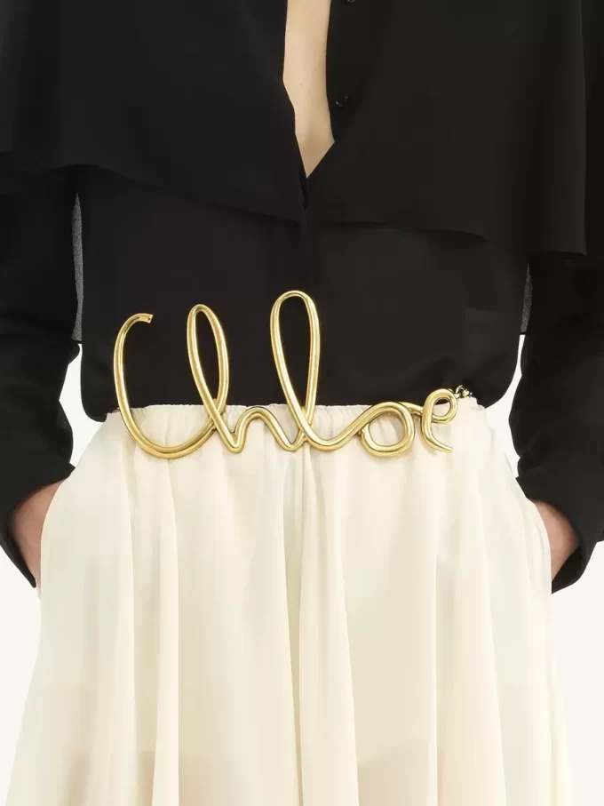 The Chloé Iconic large belt