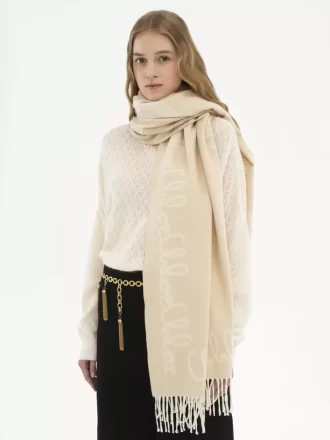 The Chloé Iconic scarf in jacquard wool