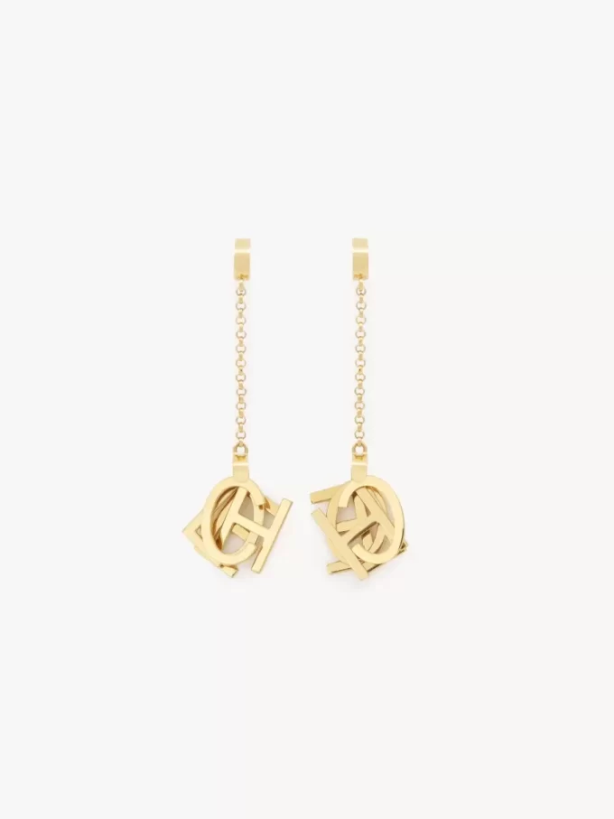 The Chloé Letters earrings The Chloé Letters earrings