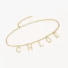 The Chloé Letters jewelry belt The Chloé Letters jewelry belt