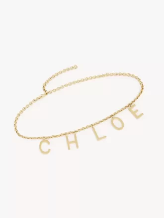 The Chloé Letters jewelry belt The Chloé Letters jewelry belt