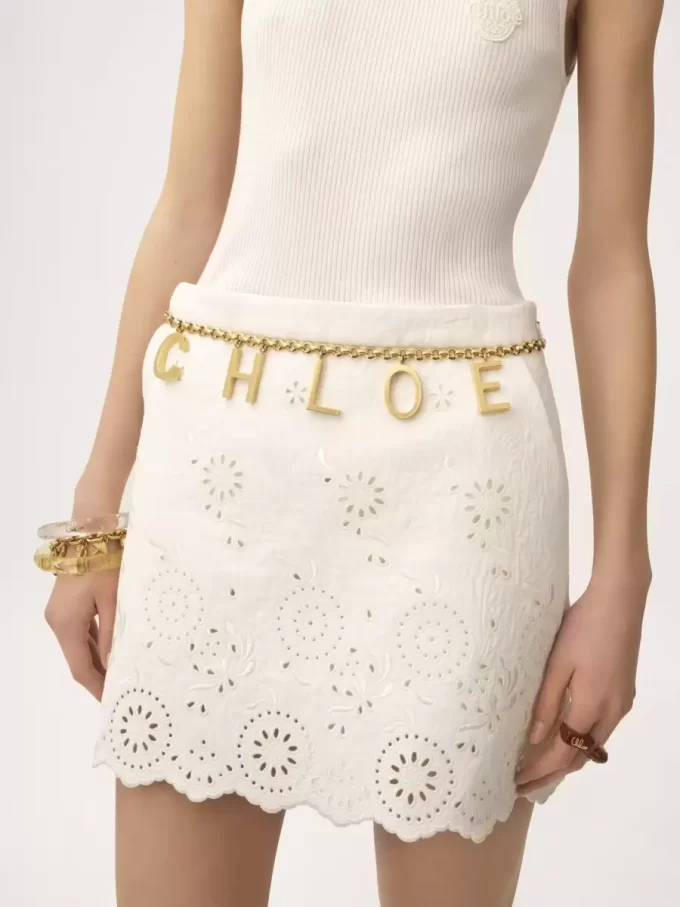 The Chloé Letters jewelry belt The Chloé Letters jewelry belt