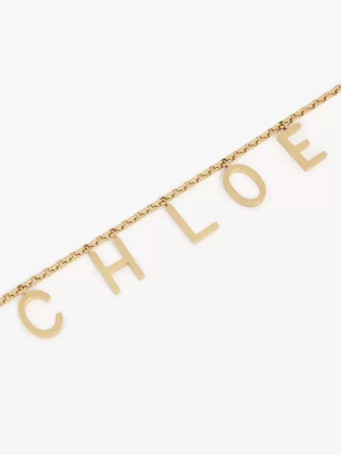 The Chloé Letters jewelry belt The Chloé Letters jewelry belt