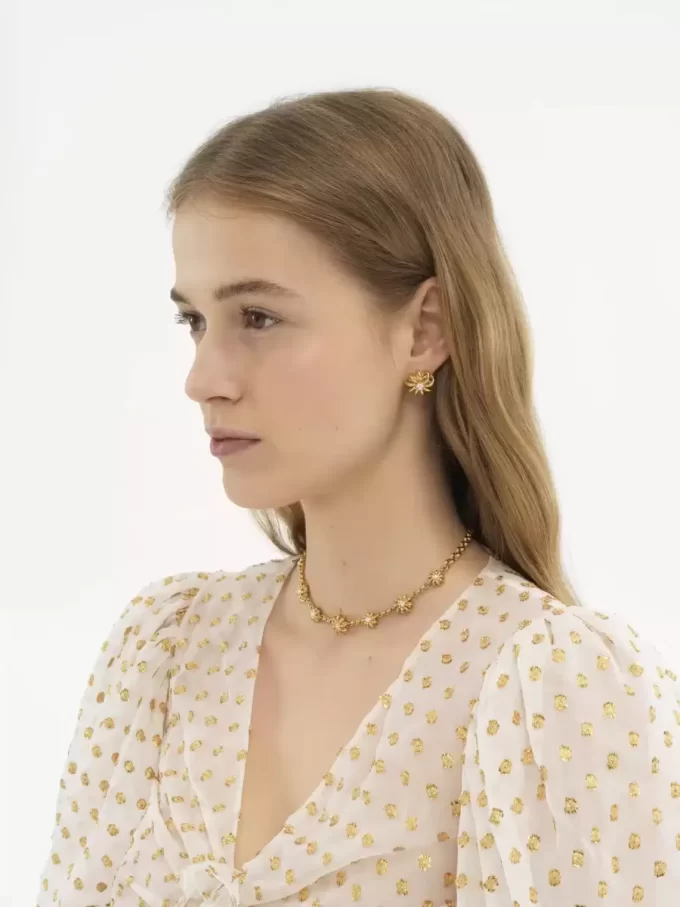 The Chloé Mechanical Flowers earrings The Chloé Mechanical Flowers earrings