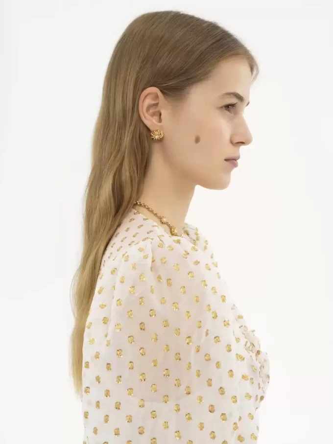 The Chloé Mechanical Flowers earrings The Chloé Mechanical Flowers earrings