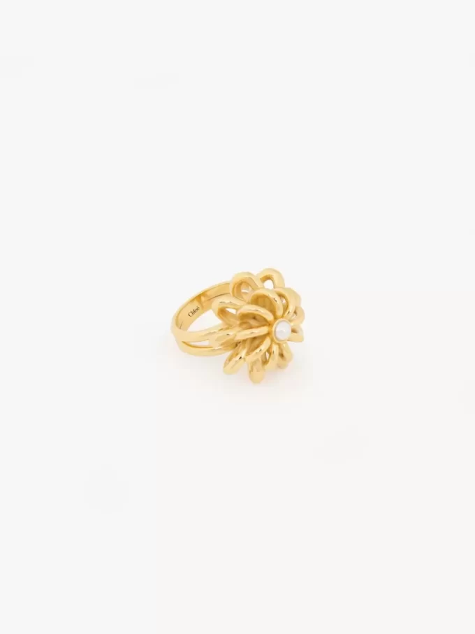 The Chloé Mechanical Flowers ring The Chloé Mechanical Flowers ring