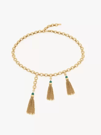 The Chloé Pompoms belt The Chloé Pompoms belt