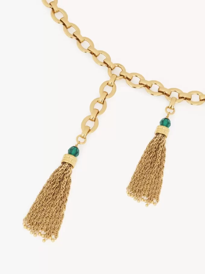 The Chloé Pompoms belt The Chloé Pompoms belt