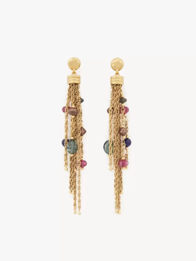 The Chloé Pompoms earrings The Chloé Pompoms earrings