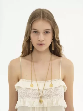 The Chloé Pompoms earrings