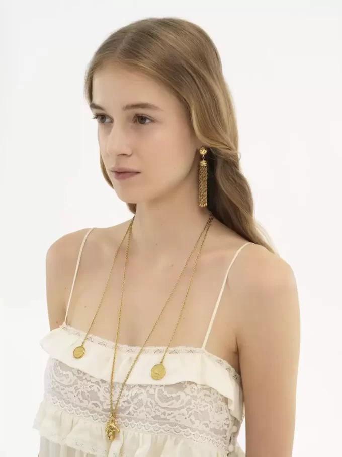 The Chloé Pompoms earrings The Chloé Pompoms earrings