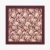 The Chloé Roses square scarf in silk twill The Chloé Roses square scarf in silk twill
