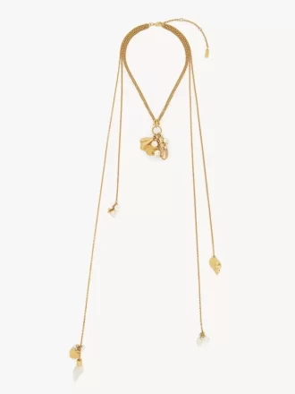 The Chloé Shells scarf necklace The Chloé Shells scarf necklace