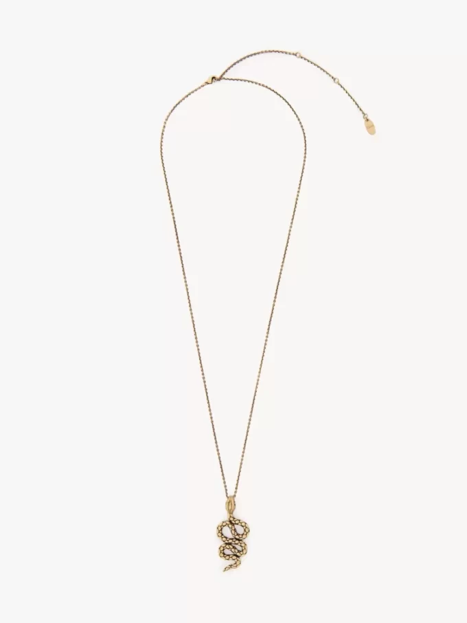 The Chloé Snake pendant necklace The Chloé Snake pendant necklace