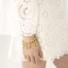 The Chloé Sunflower bracelet