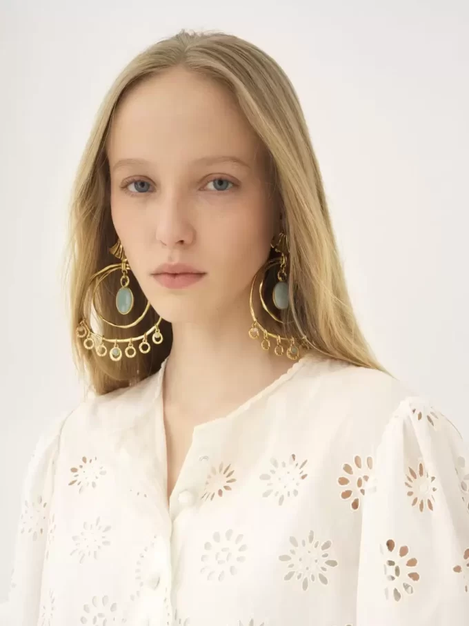 The Chloé Sunflower earrings The Chloé Sunflower earrings