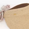 The Chloé visor in raffia The Chloé visor in raffia
