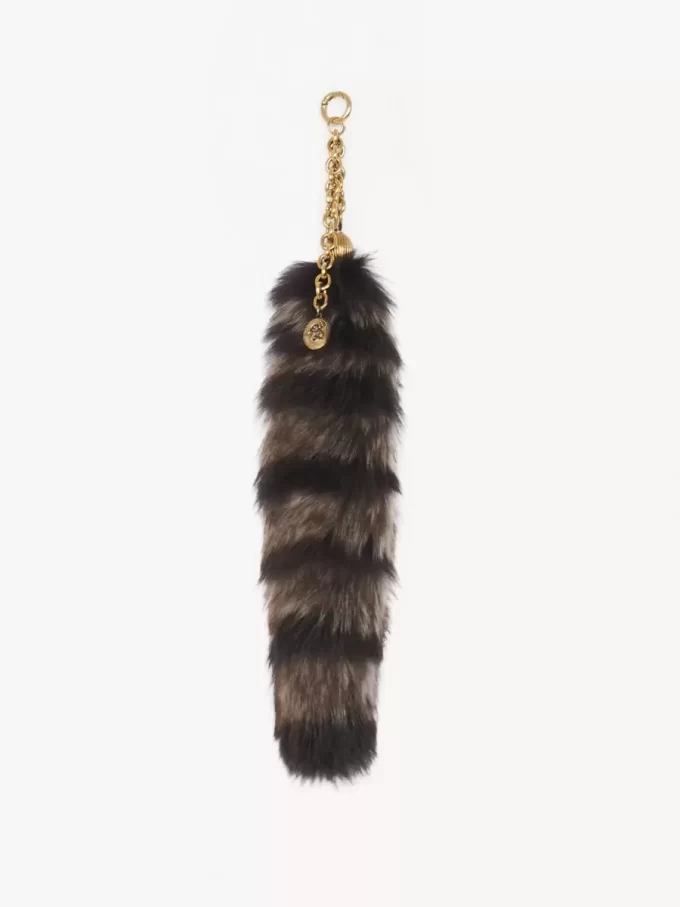 The Treasure Tails charm in shearling The Treasure Tails charm in shearling
